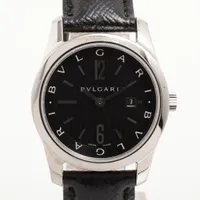 ブルガリ ブルガリブルガリ トゥボガス BB232T YG SS×YG QZ 黒文字盤