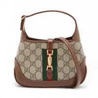 グッチ ジャッキー1961 レザー ショルダーバッグ マルチカラー 636709