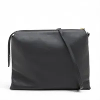 ザロウ パークトート ラージ レザー ショルダーバッグ ブラック ザロウ パークトート ラージ レザー ショルダーバッグ ブラック