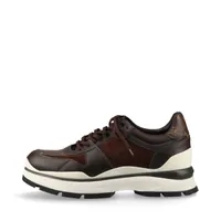 フェラガモ ガンチーニ スエード×ナイロン スニーカー 6 1/2 メンズ