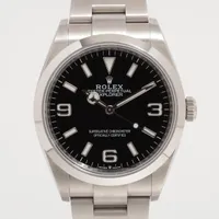 ロレックス エクスプローラー36 124270 SS SS AT 黒文字盤 あまりごま1