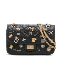 シャネル マトラッセ 2.55 ヴィンテージカーフ ダブルフラップ ダブル