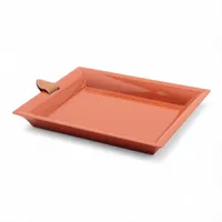 エルメス レフィラブル アトマイザー 香水ボトル GP×革 オレンジ