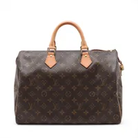 ヴィトン モノグラム スピーディ35 M41524 ブラウン