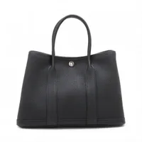 エルメス ガーデンパーティ30 TPM ネゴンダ ブラック シルバー金具 K:2025年