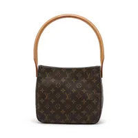 ヴィトン モノグラム ルーピングMM M51146 ブラウン