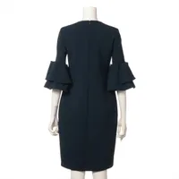 ヨーコチャン ポリエステル ワンピース 36 レディース ネイビー YCD