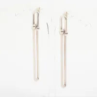 Tiffany ピアス 両耳用 ティファニー ハードウェア ダブルロング リンク ピアス(両耳用) 925