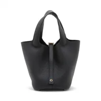 エルメス ピコタンロック18 PM トリヨンクレマンス ブラック ゴールド金具 K:2025年