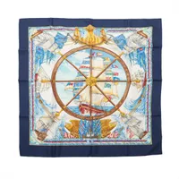 エルメス カレ90 La femme aux semelles de vent 風の足蹠を持つ