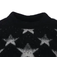 シャネル ココマーク 23年 カシミヤ ニット 38 レディース ブラック