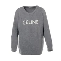 セリーヌ ウール ニット L メンズ ブラック 2A43L717M ピエロ A2229548