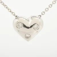 ティファニー ティファニー センチメンタルハート ミニ ダイヤ ネックレス