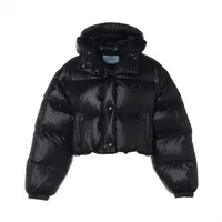 プラダ トライアングルロゴ 23年 ナイロン ダウンジャケット 38