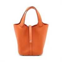 エルメス ピコタン ロック PM トリヨンクレマンス オレンジ