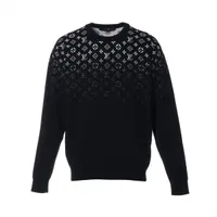 ヴィトン 24SS ナイロン ジャケット 54 メンズ ブラック