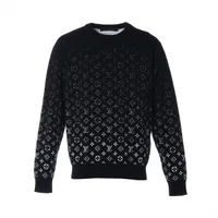 4L 稀少 新品 ルイヴィトン モノグラム スエット ニット LOUIS VUITTON 極美品▽LOUIS ルイヴィトン 2024年製 HQN42W