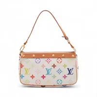 ヴィトン マルチカラー ポシェットアクセソワール M92649 ホワイト