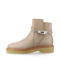 、さま専用　バレンシアガ　ショートブーツ バレンシアガ レザー ショートブーツ 37.5 レディース ブラック