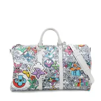 ヴィトン モノグラム・マカサー キーポル・バンドリエール45 M56711