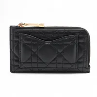 ディオール レディディオール カナージュ レザー キーケース