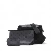 ヴィトン モノグラムエクリプス トリオメッセンジャー M69443 ブラック