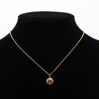 クリスチャンディオール Diorロゴ ネックレス GP ゴールド A4011279