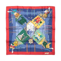 エルメス カレ90 WASHINGTON'S CARRIAGE ジョージワシントンの