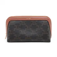 ヴァレンティノ×アンダーカバー スカル ナイロン×レザー ポーチ