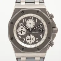 オーデマピゲ ロイヤルオーク オフショア テーブルクロック SS QZ 青