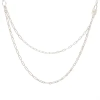 エルメス アルファケリー ネックレス 925 64.3g シルバー A4012108 
