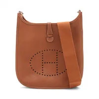 エルメス エブリン3 29 PM トリヨンクレマンス エトゥープ シルバー