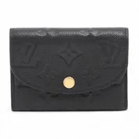 【中古美品】ポルトモネ・ロザリ ダミエ・エベヌ N64423【ルイヴィトン】 A4023634.JPG