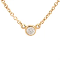 ティファニー 3.6mm バイザヤード ダイヤ ネックレス 750 4154 ティファニー 3.6mm バイザヤード ダイヤ ネックレス 750 4154