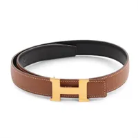 美品　エルメス　ミニコンスタンス　Hベルト65ブラック×ベージュ HERMES エルメス ミニ コンスタンス H ベルト 65 〇Z刻印 ブラック系