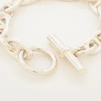 エルメス シェーヌダンクルGM ブレスレット 13コマ 925 73.5g シルバー