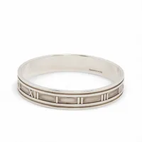 ティファニー ダイヤモンド ポイント バングル 925 19.8g