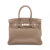 エルメス バーキン30 アリゲーターリセ×オーストリッチ ブラック