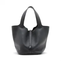 エルメス ピコタンロック22 MM トリヨンクレマンス ブラック シルバー金具 Y:2020年