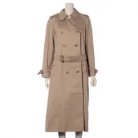 バーバリープローサム SANDRINGHAM コットン トレンチコート 44