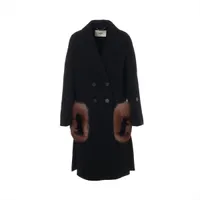 クリスチャンディオール✨アンゴラ　カシミヤ混　ロング　ベルデッドコート　Aライン Christian Dior - 極美品 クリスチャンディオール Christian Dior