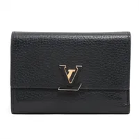ポルトフォイユ カプシーヌ コンパクト M62157 Capucines Compact Wallet Capucines - Women - Small Leather