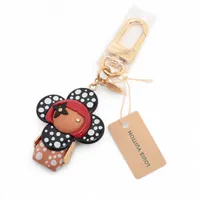 ルイヴィトン x 草間彌生 ヴィヴィエンヌ チャーム キーホルダー M01145 ルイヴィトン キーホルダー 草間弥生 コラボ ヴィヴィエンヌ LV