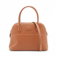 エルメス ボリード45 アルデンヌ ゴールド ゴールド金具 ○U:1991年