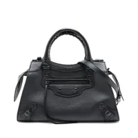 バッグ aaa__uu バレンシアガ×アディダス レザー 2WAYハンドバッグ ブラック