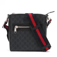 グッチ ブラックレザー ショルダーバッグ 楽天市場】【バッグ】GUCCI グッチ グッチシマ ショルダーバッグ