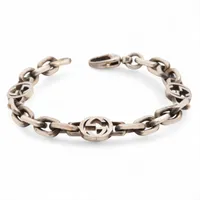 グッチ インターロッキングG アラベスク ネクタイピン 750 ゴールド