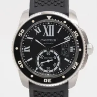 カルティエ パシャC W31043M7 SS AT 黒文字盤 A3507293｜中古