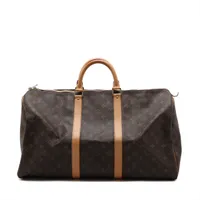 ヴィトン モノグラム シースルー キーポル バンドリエール50 M53971