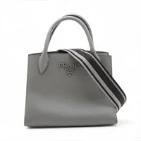 プラダ サフィアーノキュイール レザー 2WAYハンドバッグ